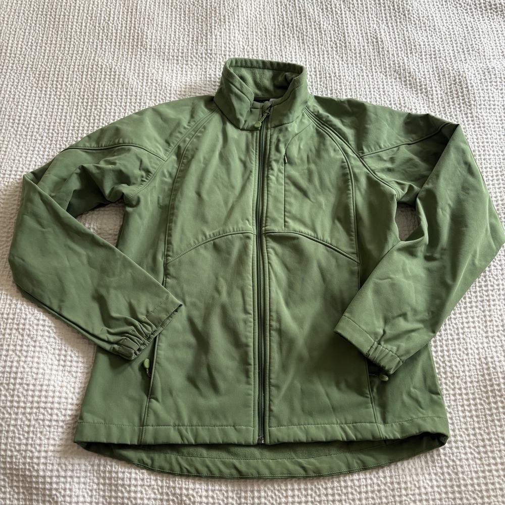 Black Diamond Soft Shell Jacket, Size S, Sage Green, Lightweight Warm Pockets